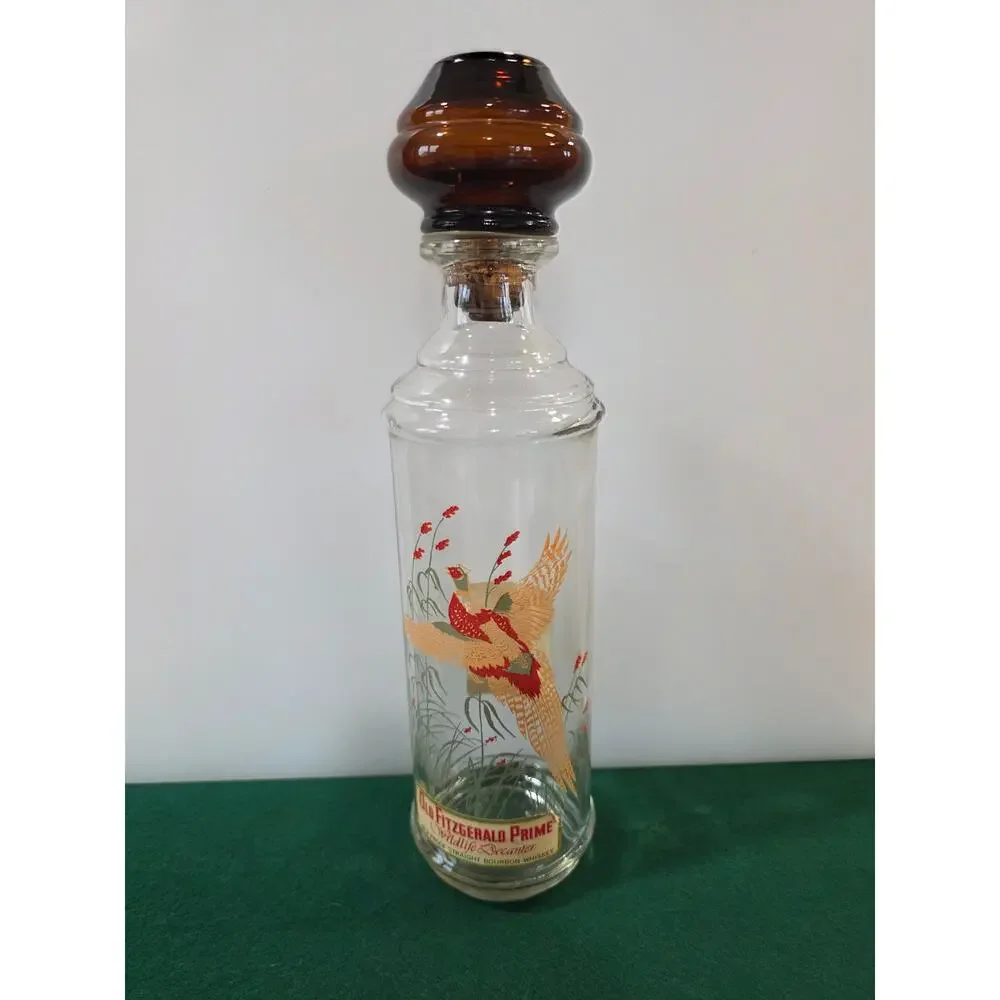Cabin Still Sportsman Collection Glass Wildlife Decanters Phesants